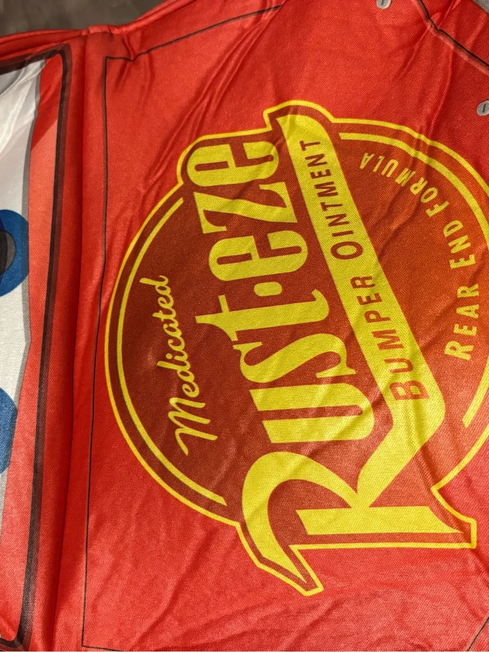 Lightning McQueen Cars 3D Racecar costume - Picture 3 of 8